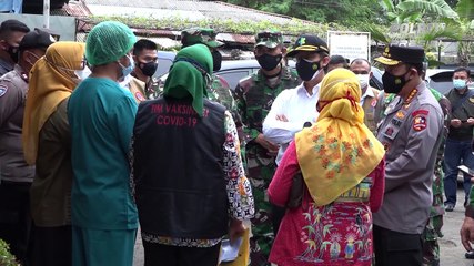 Kapolri Sidak Pelaksanaan PPKM Mikro
