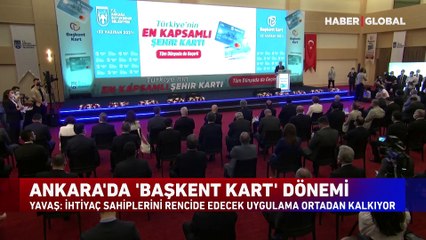 Mansur Yavaş'tan Ankaralılara Başkent Kart müjdesi