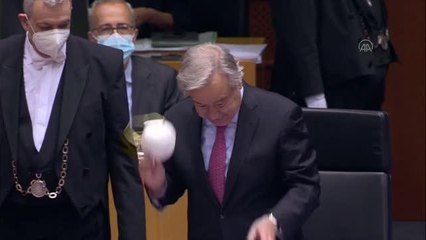 BM Genel Sekreteri Guterres, Avrupa Parlamentosu'nda eşitlik mesajı verdi