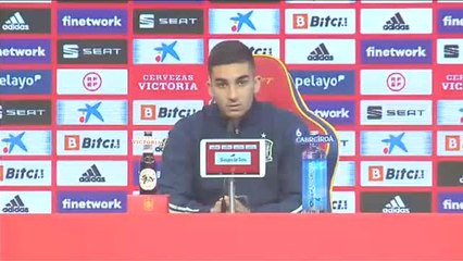 Ferrán Torres: "El lunes tenemos una gran final"
