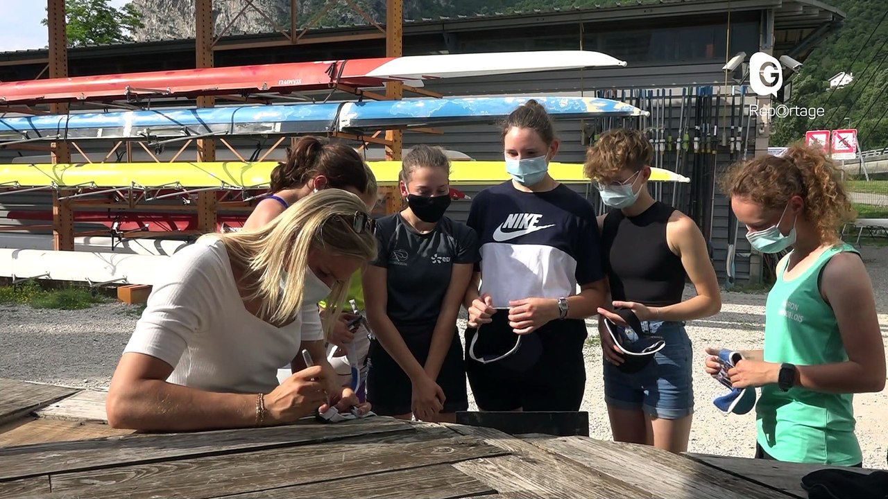 Reportage - 4 athlètes de l'aviron grenoblois sélectionnés aux JO
