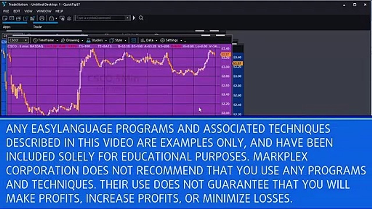 Quick-tip 57 | Find price where TradeStation chart clicked