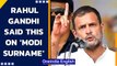 Rahul Gandhi appears before Surat Court in the defamation case| Modi Surname | Oneindia News