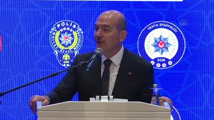ANKARA - Soylu: 'Yapmamız gereken sürücüyü ortalama hız alışkanlığına sevk etmektir'