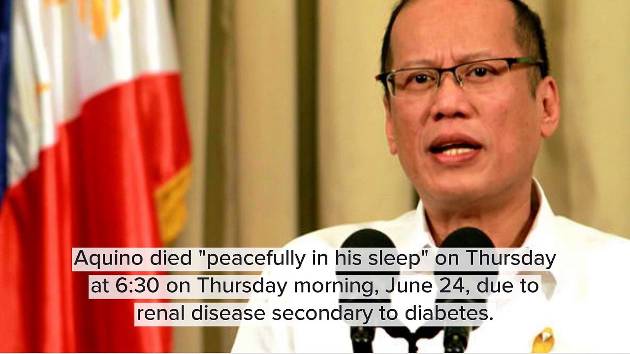 Former President Noynoy Aquino has passed away at the age of 61.