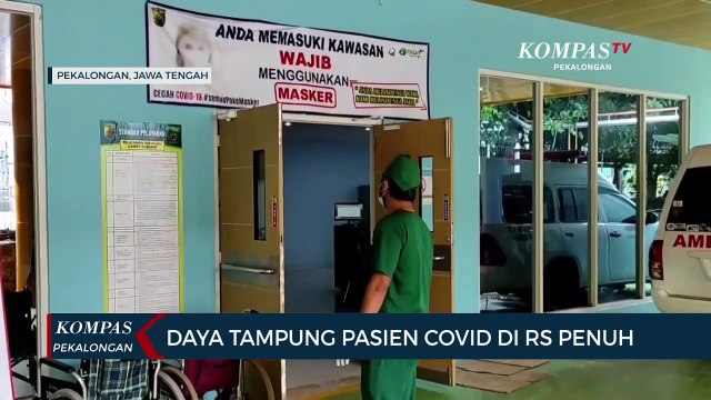 Daya Tampung Pasien Covid-19 di Rumah Sakit Penuh