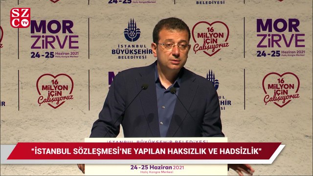 İmamoğlu’ndan İstanbul Sözleşmesi çıkışı: Türk kadınına saygısızlık