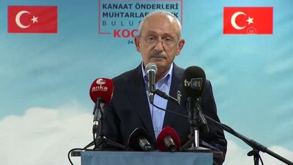 Kılıçdaroğlu: "Bayrak ve vatanla sorunu olmayan herkesin başımın üstünde yeri var"