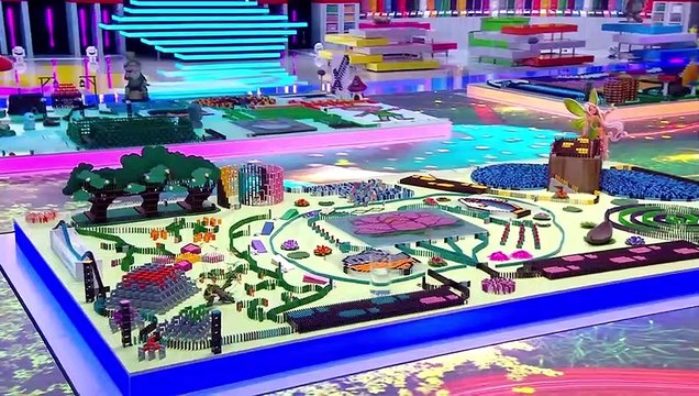 Domino challenge (M6) : Un concours de dominos avec Stéphane Rontenberg et Issa Doumbia