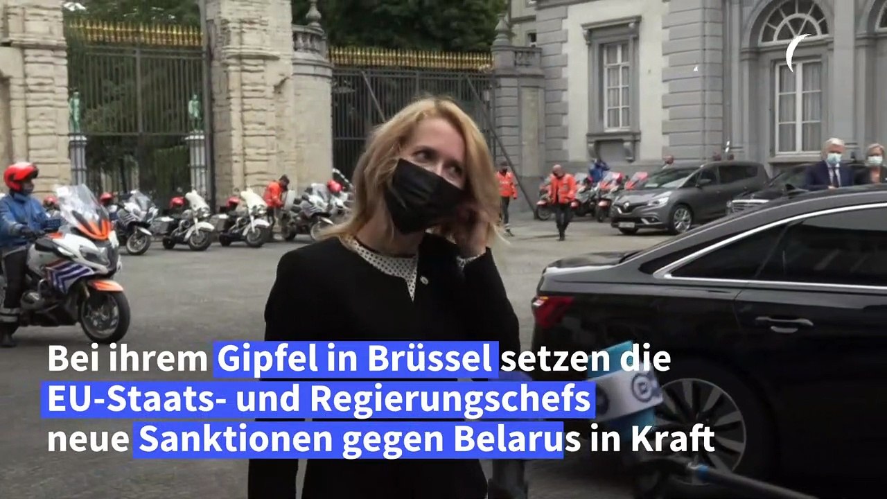 EU verhängt harte Wirtschaftssanktionen gegen Belarus