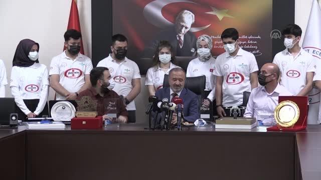 ZONGULDAK - Grizu-263 Uzay Takımı ABD'deki model uydu yarışmasına damga vurdu