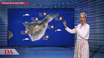 La previsión del tiempo en Canarias para el viernes, 25 de junio de 2021