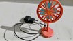 DC  Motor fan connect with mobile charger | mini table fan