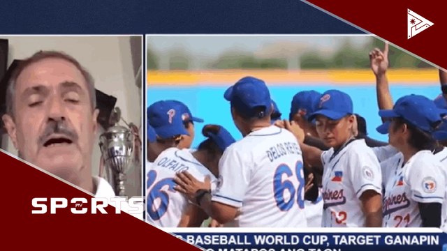 Panayam ng PTV Sports kay Secretary, Genral, Philippine Amateur Baseball Association, Jose Antonio 'Pepe' Munoz