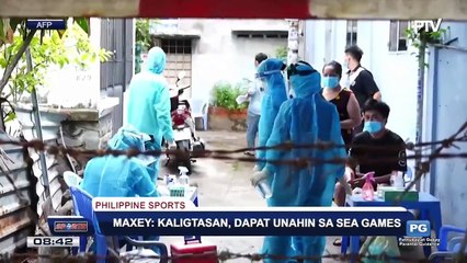 Maxey: Kaligtasan, dapat unahin sa Sea Games