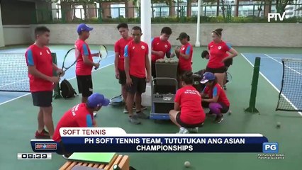 PH soft tennis team, tutukan ang Asian championships