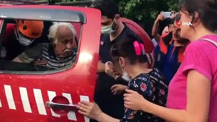 Kayıp alzheimer hastasının kızı ile buluşması duygulandırdı