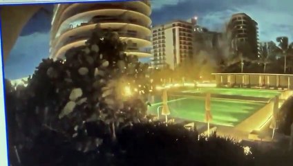 Derrumbe del edificio Champlain Towers en Miami