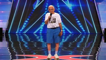 93 YEAR OLD PULLS A CAR WITH HIS TEETH!! World's STRONGEST Pensioner On AMERICA'S GOT TALENT