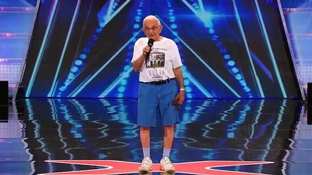 93 YEAR OLD PULLS A CAR WITH HIS TEETH!! World's STRONGEST Pensioner On AMERICA'S GOT TALENT