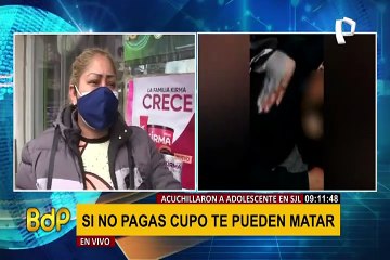 Sujeto que acuchilló a menor de 14 años está libre y amenaza a madre del adolescente