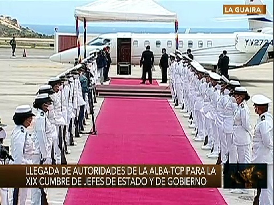 Cumbre ALBA-TCP | Llegada del Primer Ministro de San Vicente y las Granadinas, Ralph Gonsalves