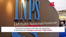 Assegno unico figli minori, pronta procedura Inps