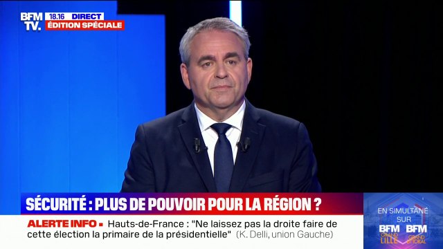 Xavier Bertrand (@xavierbertrand): À l'époque de Nicolas Sarkozy, la délinquance baissait parce qu'il y avait une réponse pénale forte et ferme