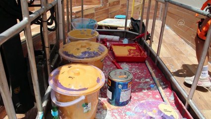 ANTALYA  - 'Turizmin başkenti' Antalya'da duvarlar 'mural art' ile renkleniyor