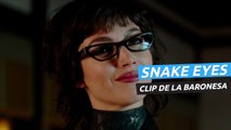 Snake Eyes presenta un nuevo clip centrado en la Baronesa, interpretada por Úrsula Corberó