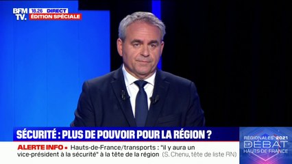 Xavier Bertrand: "Il n'y aura jamais de dialogues possibles avec les dirigeants du Front national"