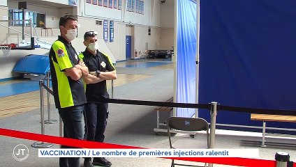 VACCINATION / Le nombre de premières injections ralentit