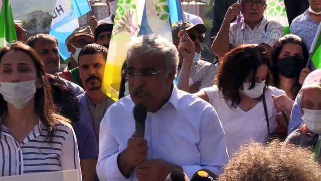 TUNCELİ - HDP Eş Genel Başkanı Mithat Sancar, Tunceli'de konuştu