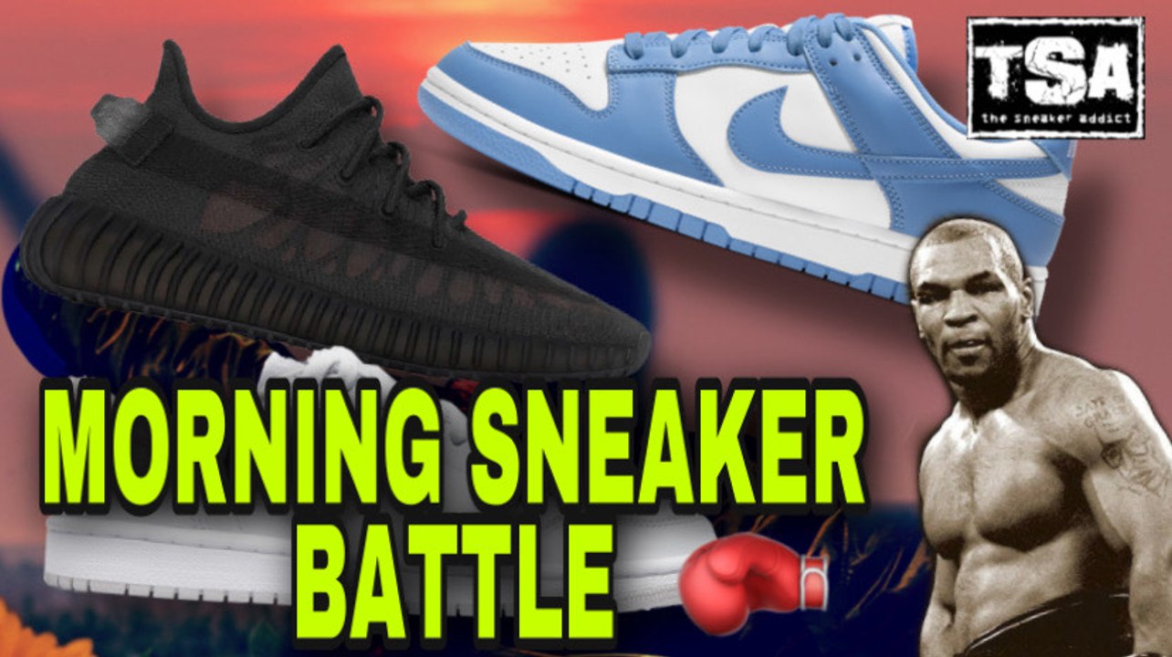 SNEAKER BATTLE!!! Air Jordan 1 Low Neutral Grey,Nike Dunk Universaty Blue,Yeezy Boost Mono Cider & More
