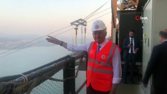 AK Parti Genel Başkanvekili Yıldırım: “Önümüzdeki 18 Mart törenlerinde inşallah köprümüzden geçiş, resmi açılış mümkün hale gelecek'