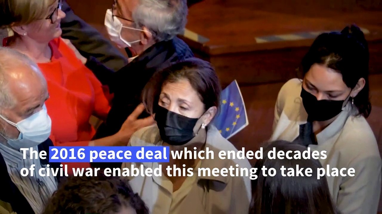 Ex-hostage Ingrid Betancourt confronts captors 13 years later