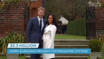 Prince Harry and Meghan Markle Paid $3.3 Million for Frogmore Cottage Rent and Renovations, New Report Reveals