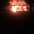 Escola de reserva indígena incendiada em Minas