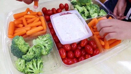Alex And Eric Pretend Play Preparing Healthy Food For Uncle | Funny Kids Video