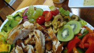 Italian Salad In Hindi/Urdu I Rehya's Kitchen