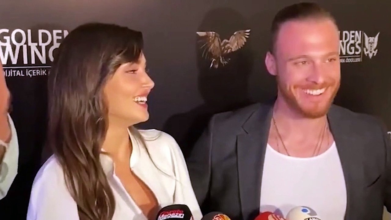 Nueva entrevista a Hande Erçel y Kerem Bürsin 23.06.2021