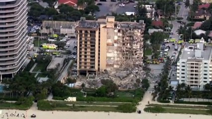 Colapso de edifício residencial perto de Miami
