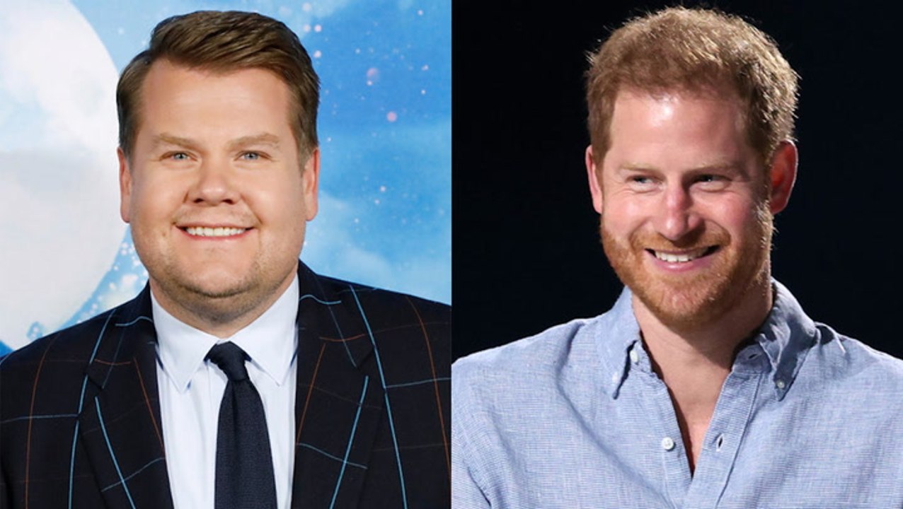 James Corden Reveals How 'The Late Late Show' Pulled Off Prince Harry's First Sit-Down | THR News