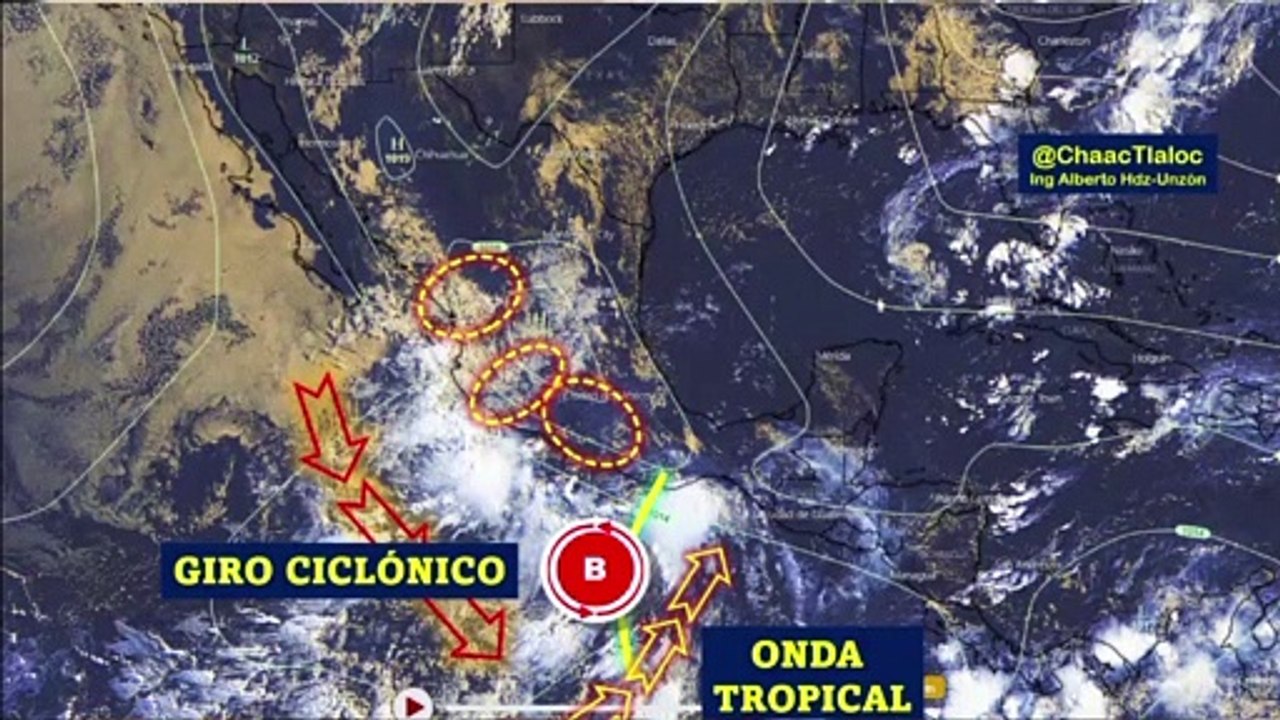 Clima de hoy jueves: Fuertes tormentas eléctricas con granizadas