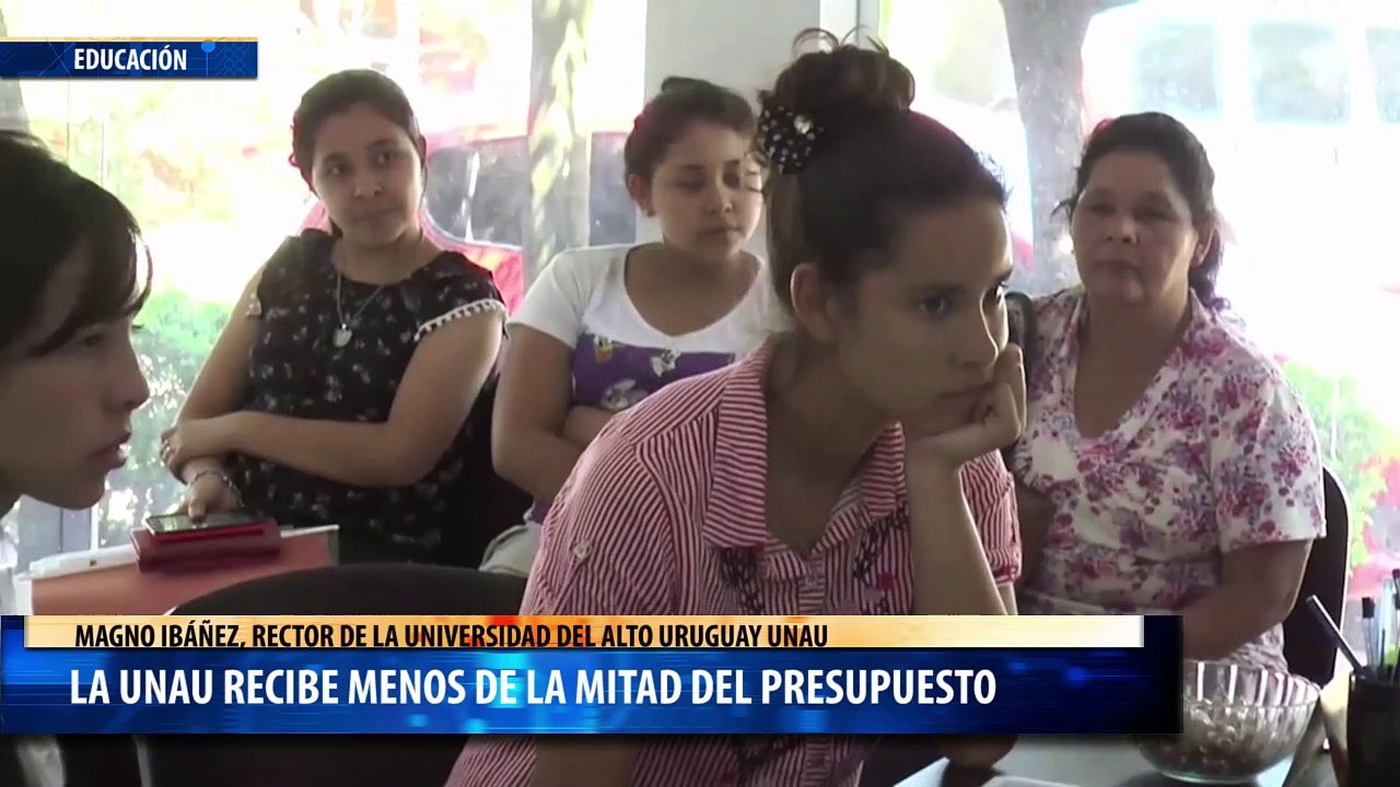 la UNAU recibe menos de la mitad del presupuesto