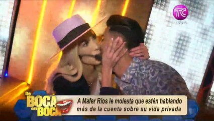 Mafer Ríos enojada por los rumores sobre Fercho Gómez: "cada uno tiene una vida"