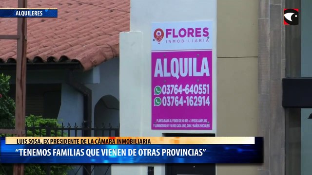 “Tenemos familias que vienen de otras provincias”