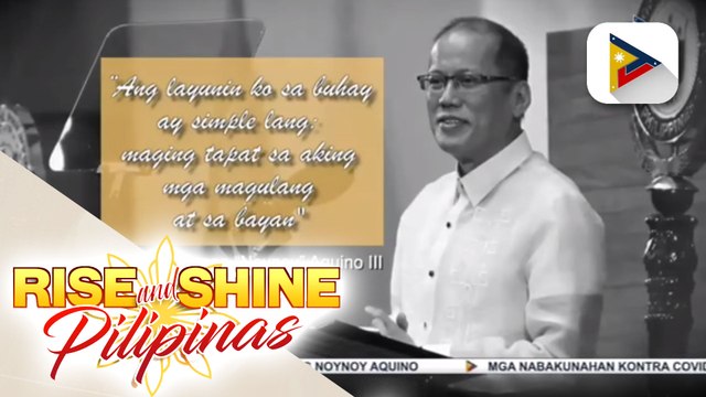 Pakikiramay ng Rise and Shine Pilipinas kay dating Pangulong Benigno Simeon Noynoy Aquino III