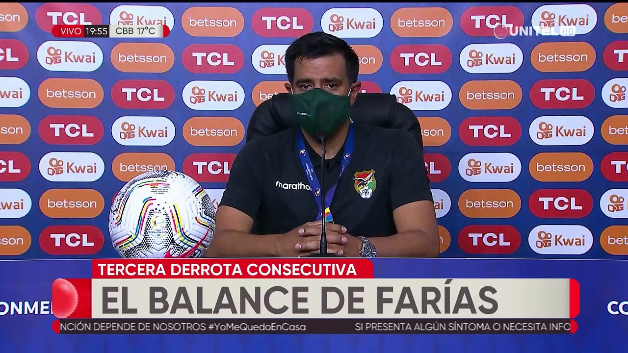 “Los casos de Covid-19 nos debilitó”, dice César Farías tras la derrota contra Uruguay