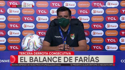 “Los casos de Covid-19 nos debilitó”, dice César Farías tras la derrota contra Uruguay